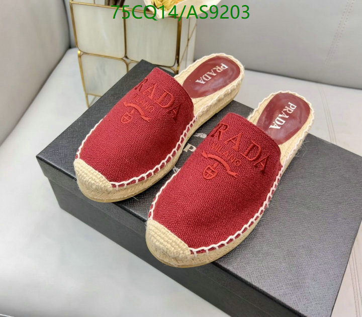 Prada-Women Shoes Code: AS9203 $: 75USD