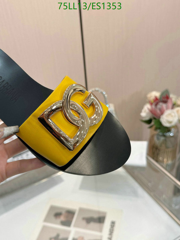 D&G-Women Shoes Code: ES1353 $: 75USD
