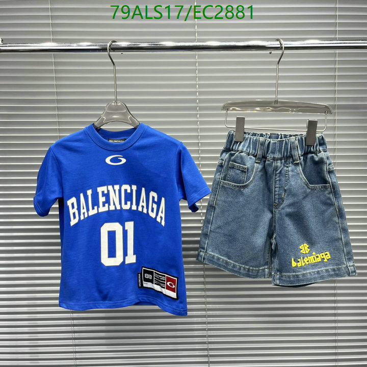 Balenciaga-Kids Clothing Code: EC2881 $: 79USD