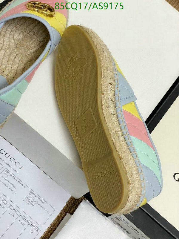 Gucci-Women Shoes Code: AS9175 $: 85USD