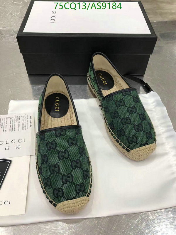 Gucci-Women Shoes Code: AS9184 $: 75USD