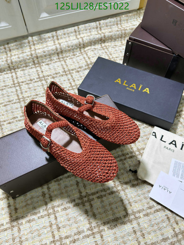 ALAIA-Women Shoes Code: ES1022 $: 125USD