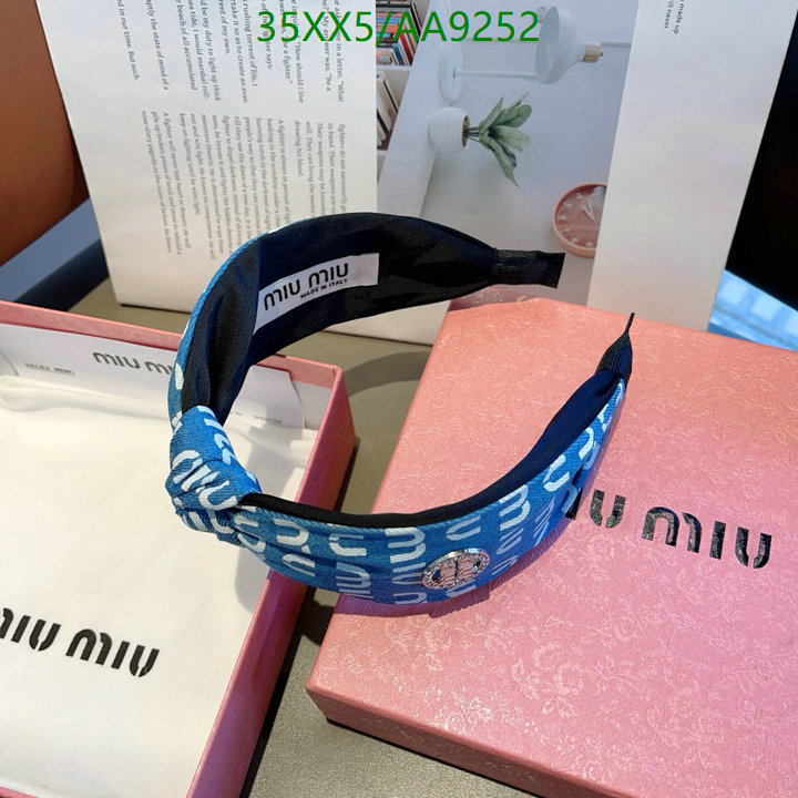 MIU MIU-Headband Code: AA9252 $: 35USD