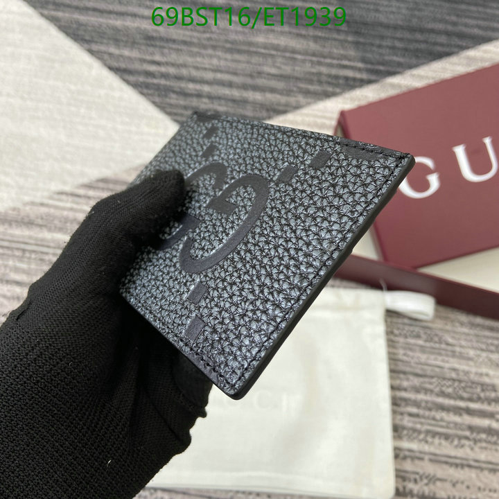 Gucci-Wallet Mirror Quality Code: ET1939 $: 69USD