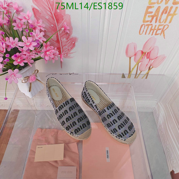 Miu Miu-Women Shoes Code: ES1859 $: 75USD