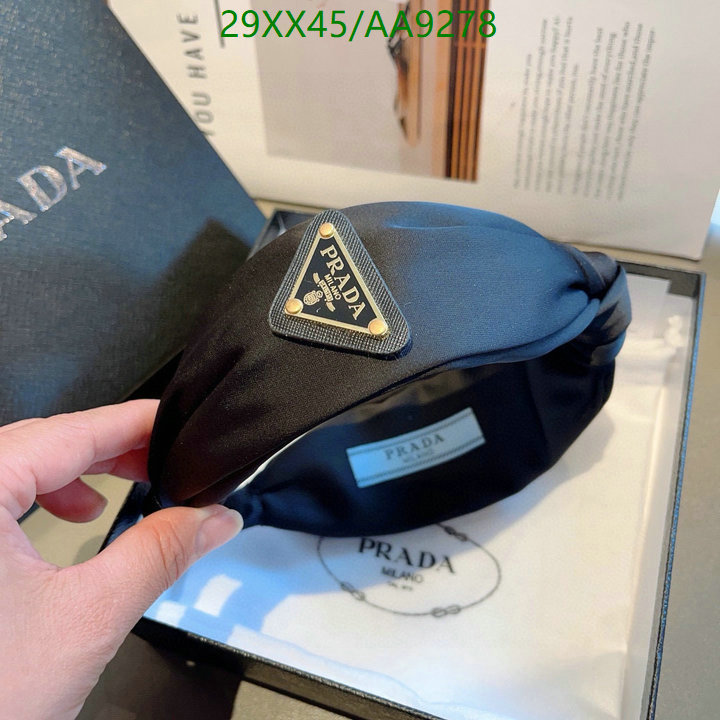 Prada-Headband Code: AA9278 $: 29USD