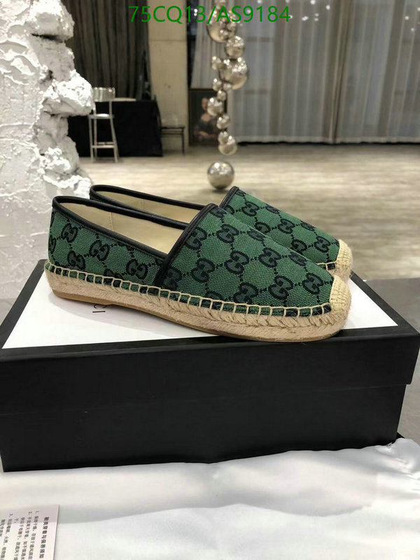 Gucci-Women Shoes Code: AS9184 $: 75USD