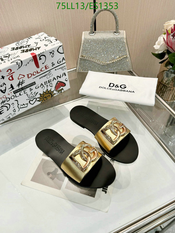 D&G-Women Shoes Code: ES1353 $: 75USD