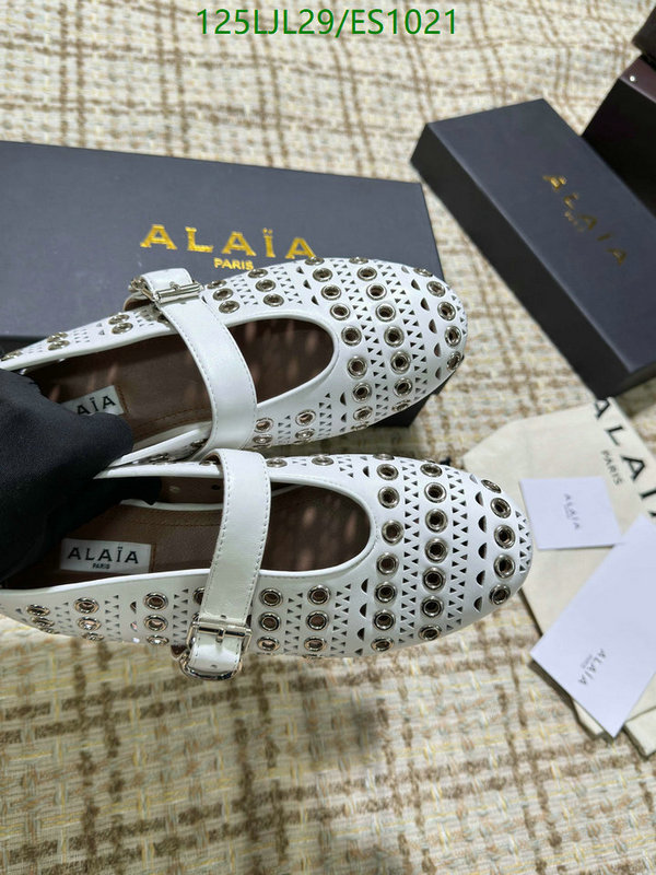 ALAIA-Women Shoes Code: ES1021 $: 125USD