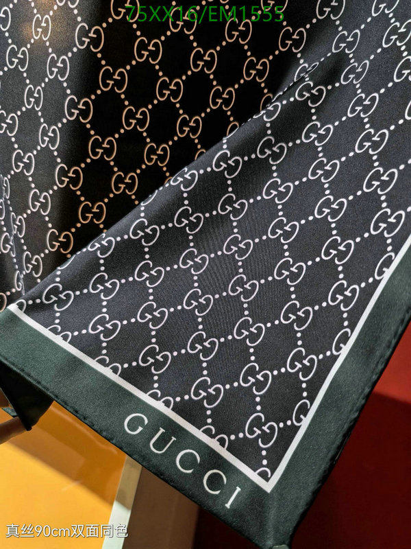 Gucci-Scarf Code: EM1555 $: 75USD