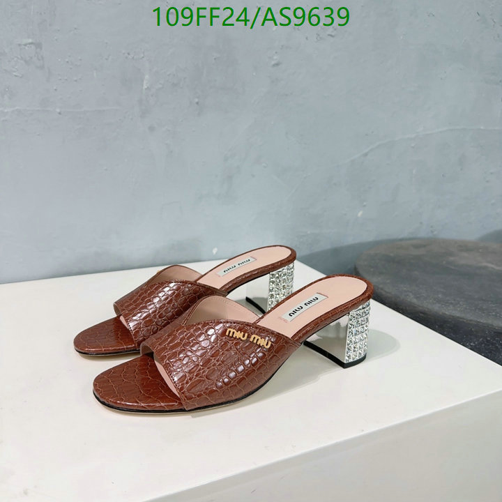 Miu Miu-Women Shoes Code: AS9639 $: 109USD
