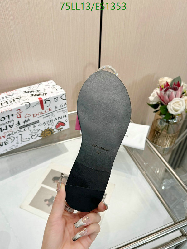 D&G-Women Shoes Code: ES1353 $: 75USD