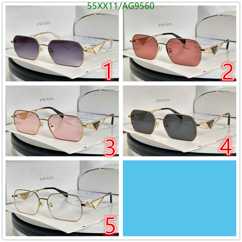 Prada-Glasses Code: AG9560 $: 55USD