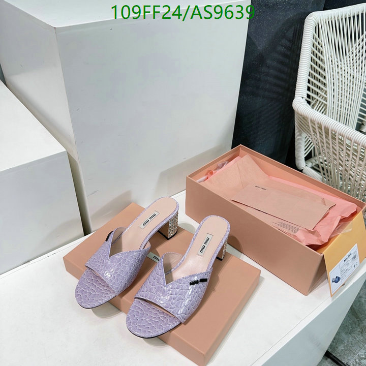 Miu Miu-Women Shoes Code: AS9639 $: 109USD