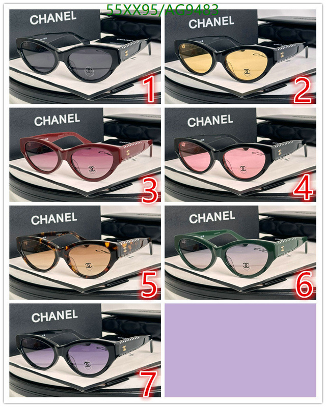 Chanel-Glasses Code: AG9483 $: 55USD