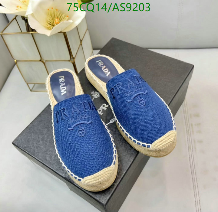 Prada-Women Shoes Code: AS9203 $: 75USD