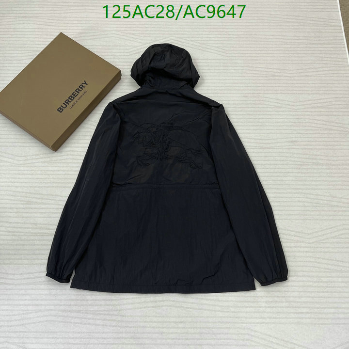 Burberry-Clothing Code: AC9647 $: 125USD