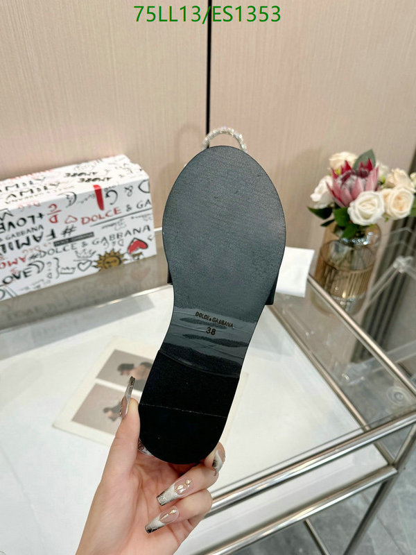 D&G-Women Shoes Code: ES1353 $: 75USD