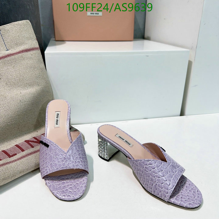 Miu Miu-Women Shoes Code: AS9639 $: 109USD
