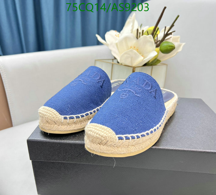 Prada-Women Shoes Code: AS9203 $: 75USD