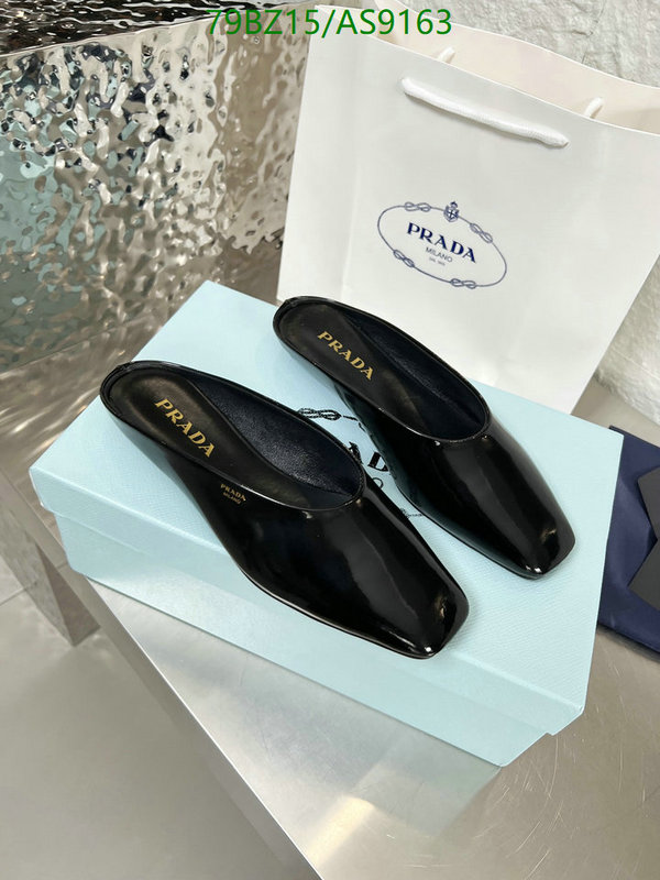 Prada-Women Shoes Code: AS9163 $: 79USD