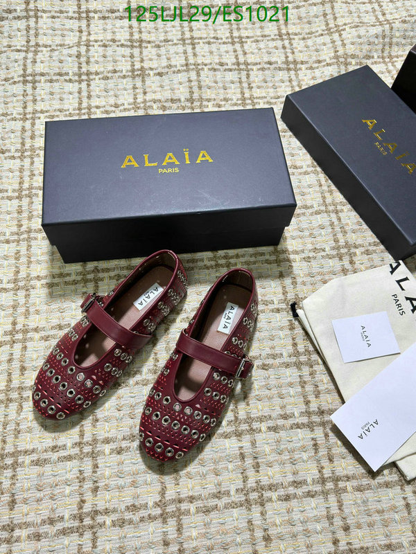 ALAIA-Women Shoes Code: ES1021 $: 125USD