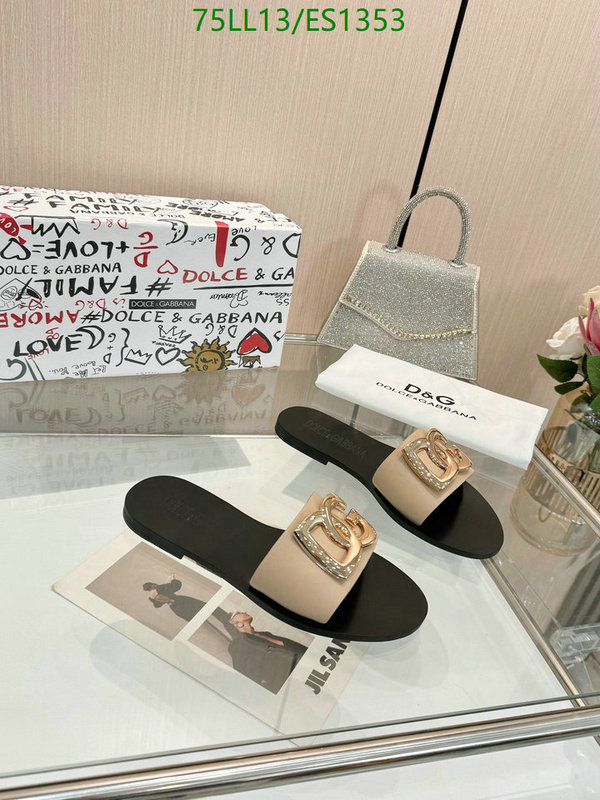 D&G-Women Shoes Code: ES1353 $: 75USD