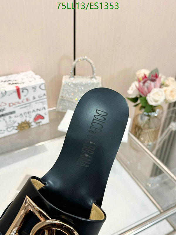 D&G-Women Shoes Code: ES1353 $: 75USD