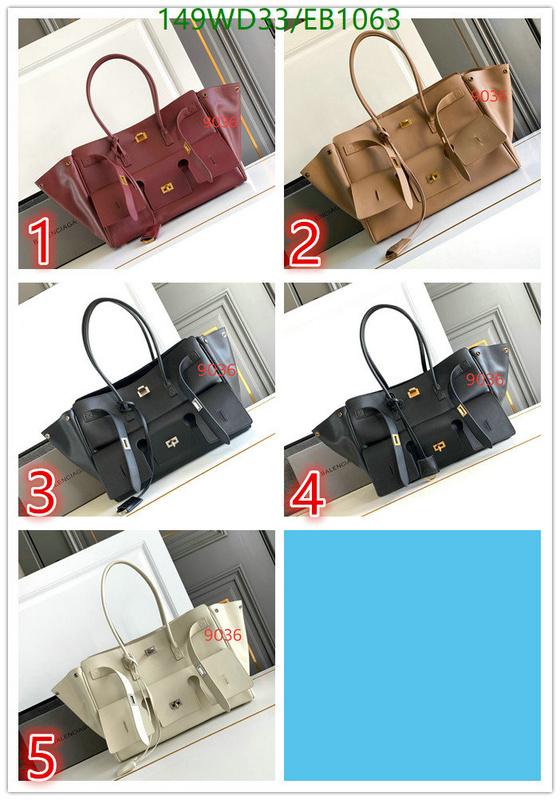 Balenciaga-Bag-4A Quality Code: EB1063 $: 149USD