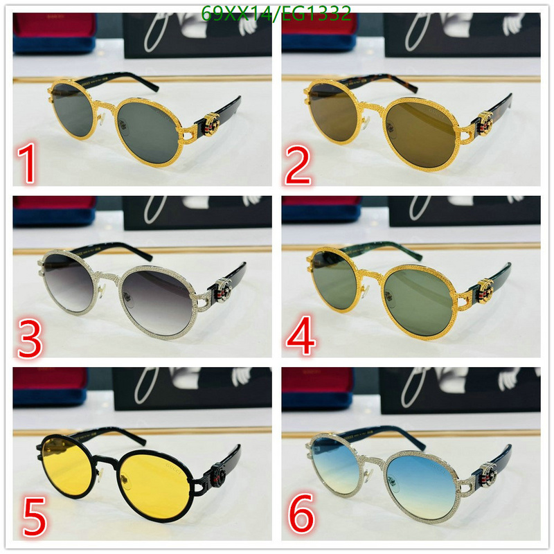 Gucci-Glasses Code: EG1332 $: 69USD
