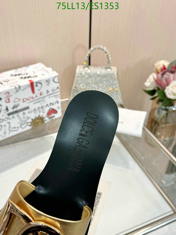 D&G-Women Shoes Code: ES1353 $: 75USD