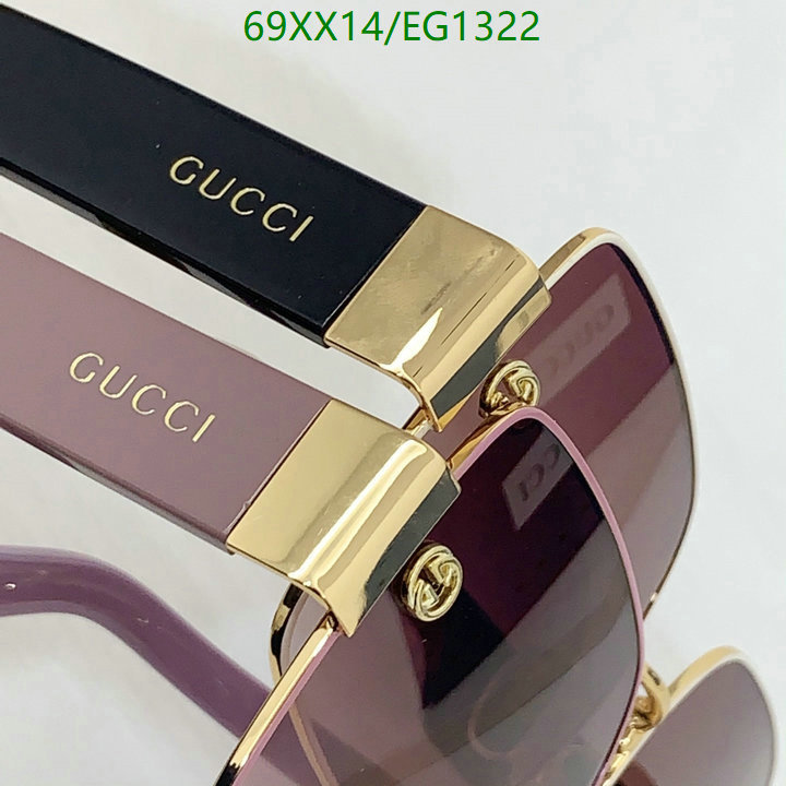 Gucci-Glasses Code: EG1322 $: 69USD