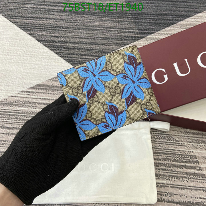 Gucci-Wallet Mirror Quality Code: ET1940 $: 75USD