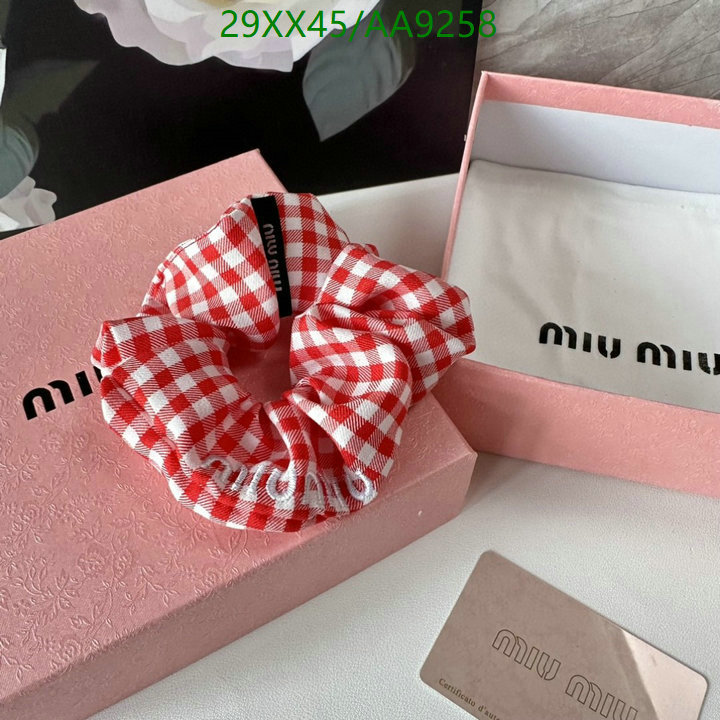 MIU MIU-Headband Code: AA9258 $: 29USD