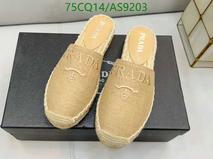 Prada-Women Shoes Code: AS9203 $: 75USD