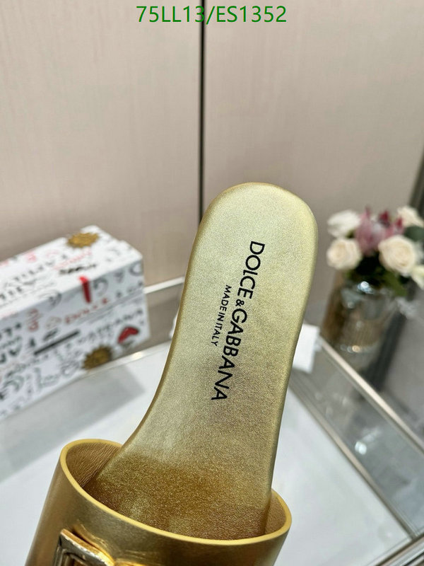 D&G-Women Shoes Code: ES1352 $: 75USD