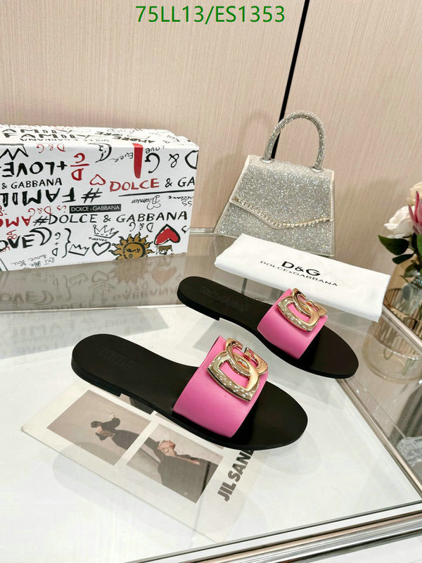 D&G-Women Shoes Code: ES1353 $: 75USD