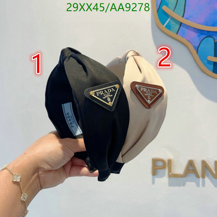 Prada-Headband Code: AA9278 $: 29USD