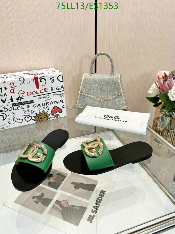 D&G-Women Shoes Code: ES1353 $: 75USD