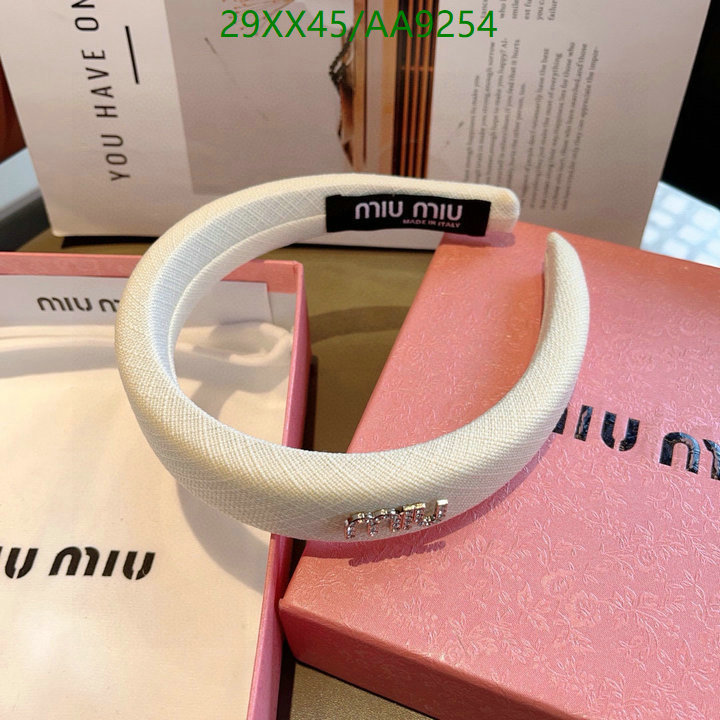 MIU MIU-Headband Code: AA9254 $: 29USD