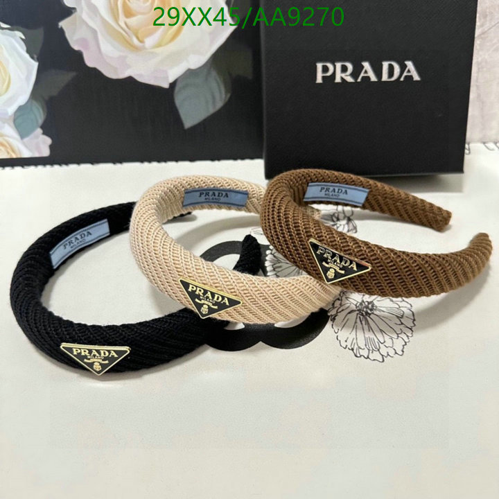 Prada-Headband Code: AA9270 $: 29USD