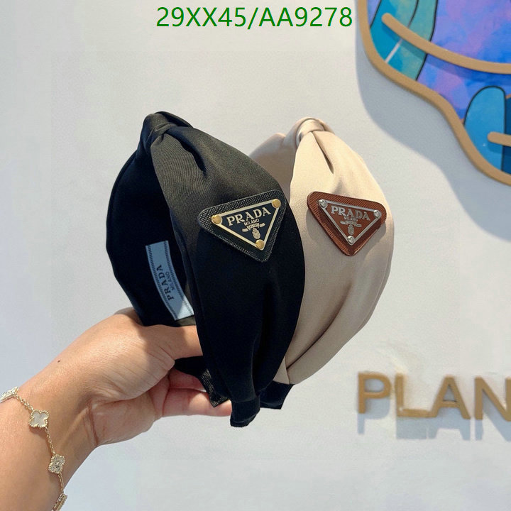 Prada-Headband Code: AA9278 $: 29USD