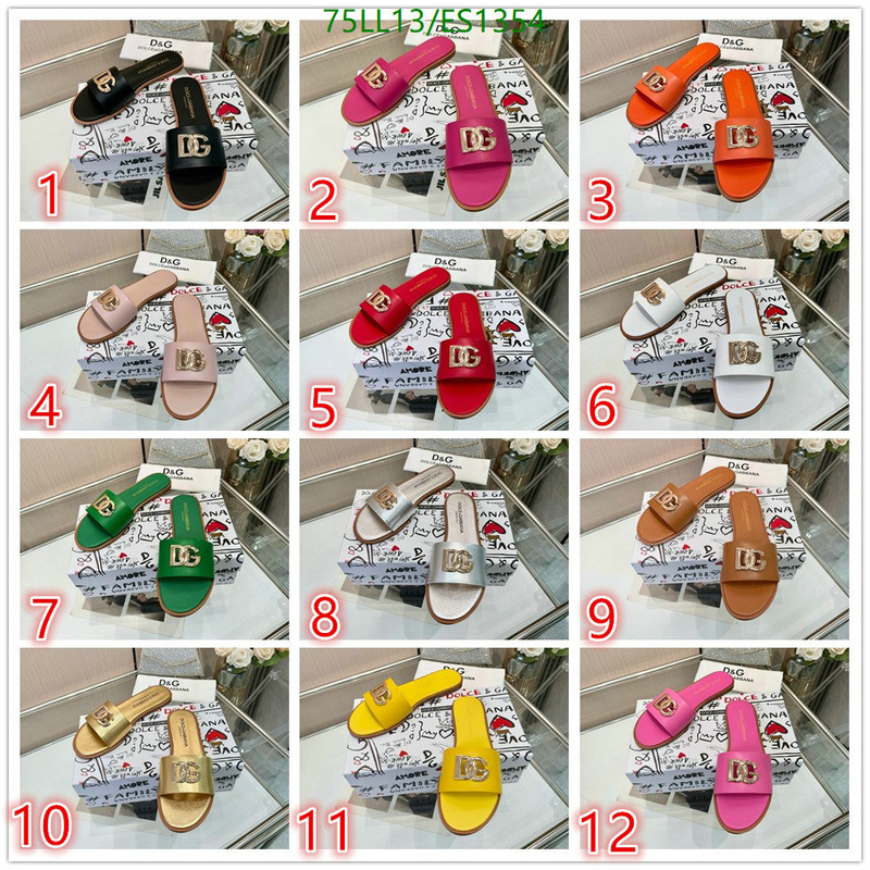 D&G-Women Shoes Code: ES1354 $: 75USD