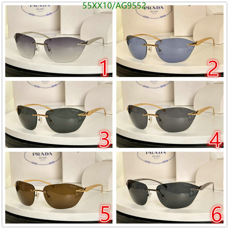 Prada-Glasses Code: AG9552 $: 55USD