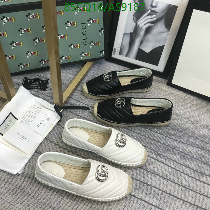 Gucci-Women Shoes Code: AS9187 $: 85USD