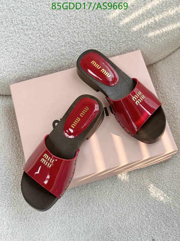 Miu Miu-Women Shoes Code: AS9669 $: 85USD