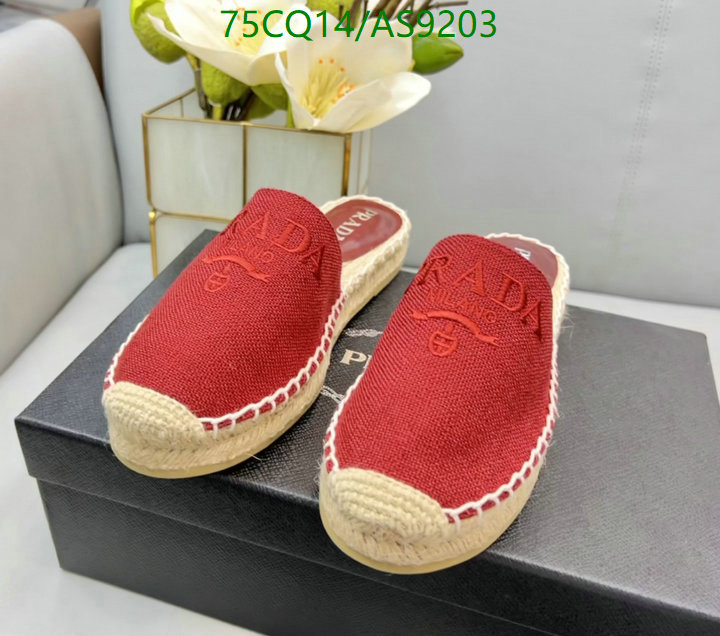 Prada-Women Shoes Code: AS9203 $: 75USD