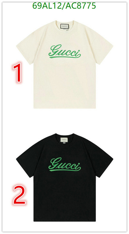 Gucci-Clothing Code: AC8775 $: 69USD