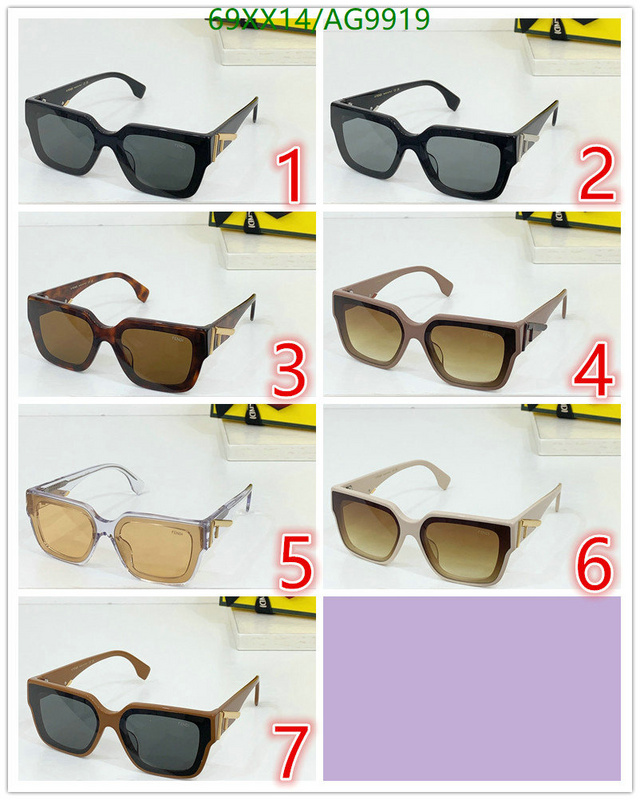 Fendi-Glasses Code: AG9919 $: 69USD