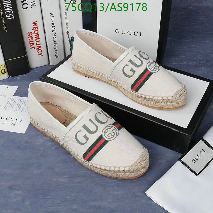 Gucci-Women Shoes Code: AS9178 $: 75USD